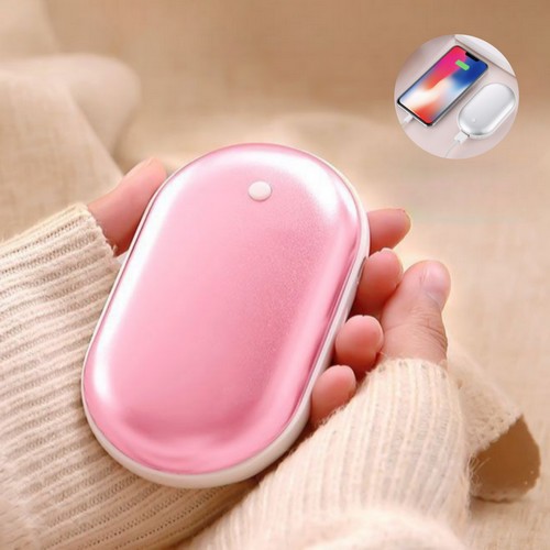 잇츠올 충전식 손난로 보조배터리 베이비핑크 3000mAh