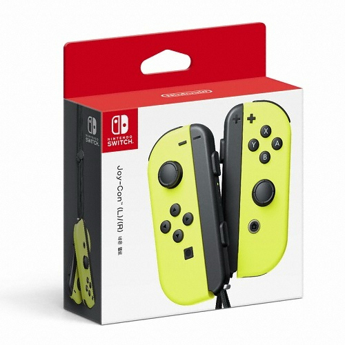 닌텐도 스위치 조이콘 네온 옐로_이미지