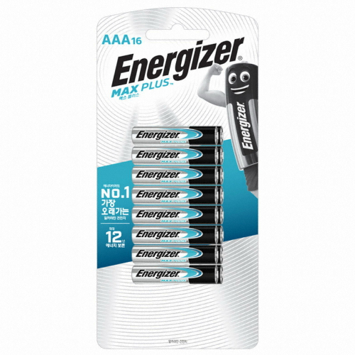 에너자이저 맥스플러스 알카라인 AAA (16개)