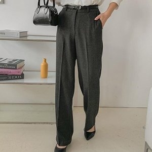 셀러허브 VY 여자 오피스룩 일자핏 슬랙스_WP33505_이미지