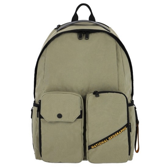 내셔널지오그래픽 라이트 더블포켓 백팩 N223ABG510 (카키)_이미지