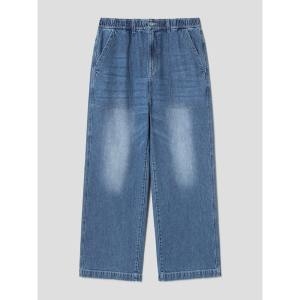 에잇세컨즈 풀밴딩 퍼티그 팬츠 블루 265221BPAP_이미지