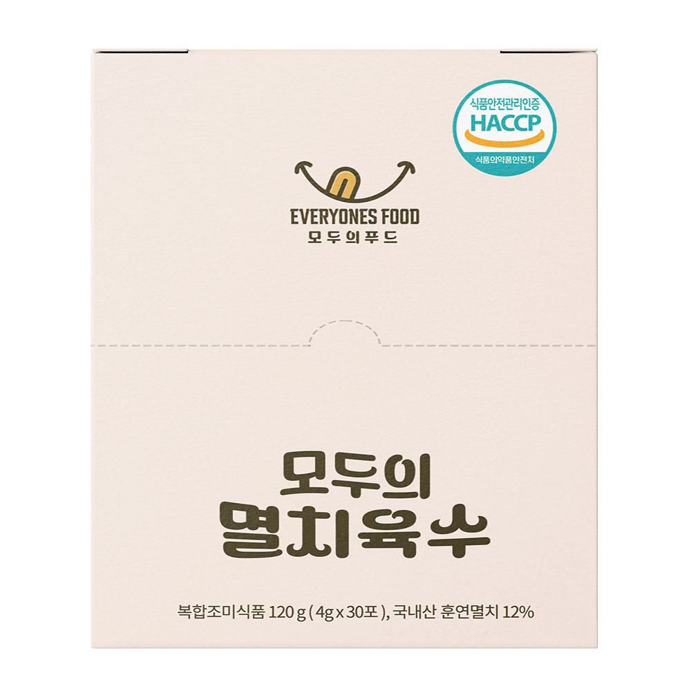 모두의푸드 모두의 멸치육수 120g (4g x 30포)