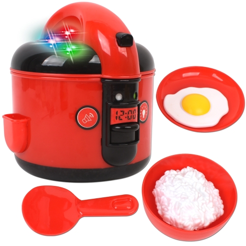 멜로디 밥통 밥솥 놀이 빨강  5541   멜로디 소형가전 소꿉놀이  레드