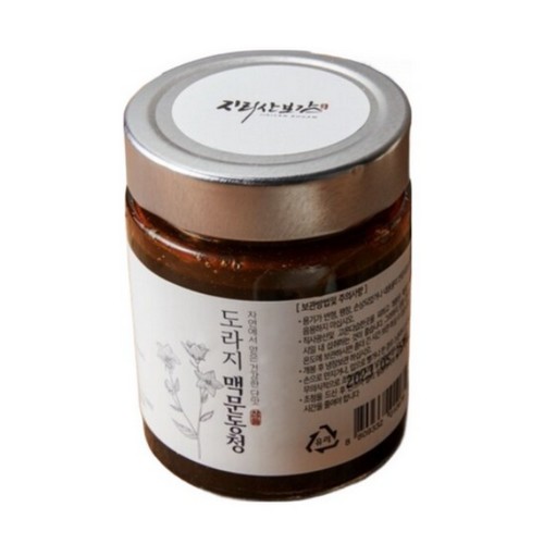 참들애바이오푸드 도라지 맥문동청 350g이미지입니다. 누르면 해당 게시물로 새창이동합니다.