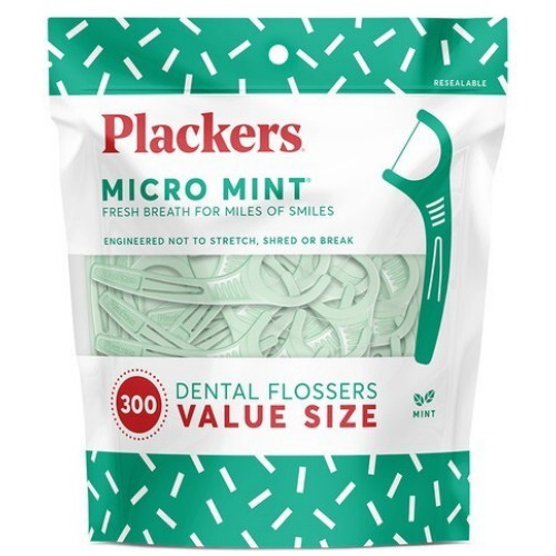 플랙커스 마이크로 민트 치실 300개입 (5개)