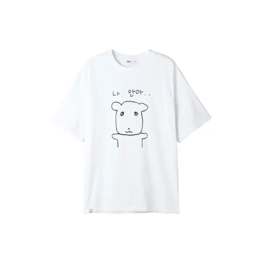 스파오 가나디 반팔 티셔츠 WHITE _SPRLG25U09_이미지