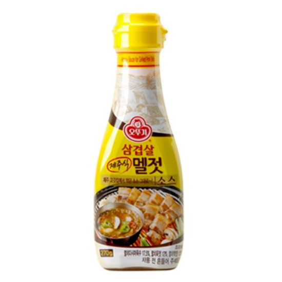 오뚜기 삼겹살 제주식멜젓소스 325g (12개)_이미지