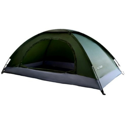 모아캠프 1인용 백패킹텐트 초경량 미니 야전 침대 텐트 밀리터리카키