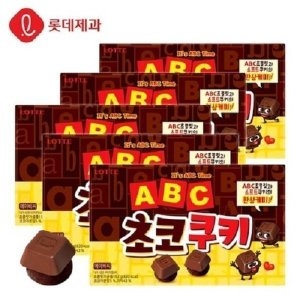 롯데제과 ABC 초코 쿠키 50g (1개)_이미지