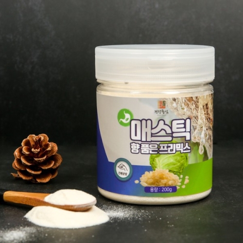 건강중심 매스틱 향 품은 프리믹스 분말 가루 200g