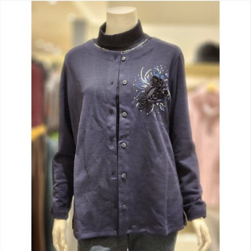 모라도 코사지 이펙트 가디건 RMS0CD400