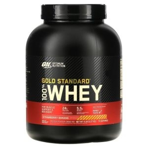 옵티멈뉴트리션 골드스탠다드 100% 웨이 스트로베리 바나나 2.27kg