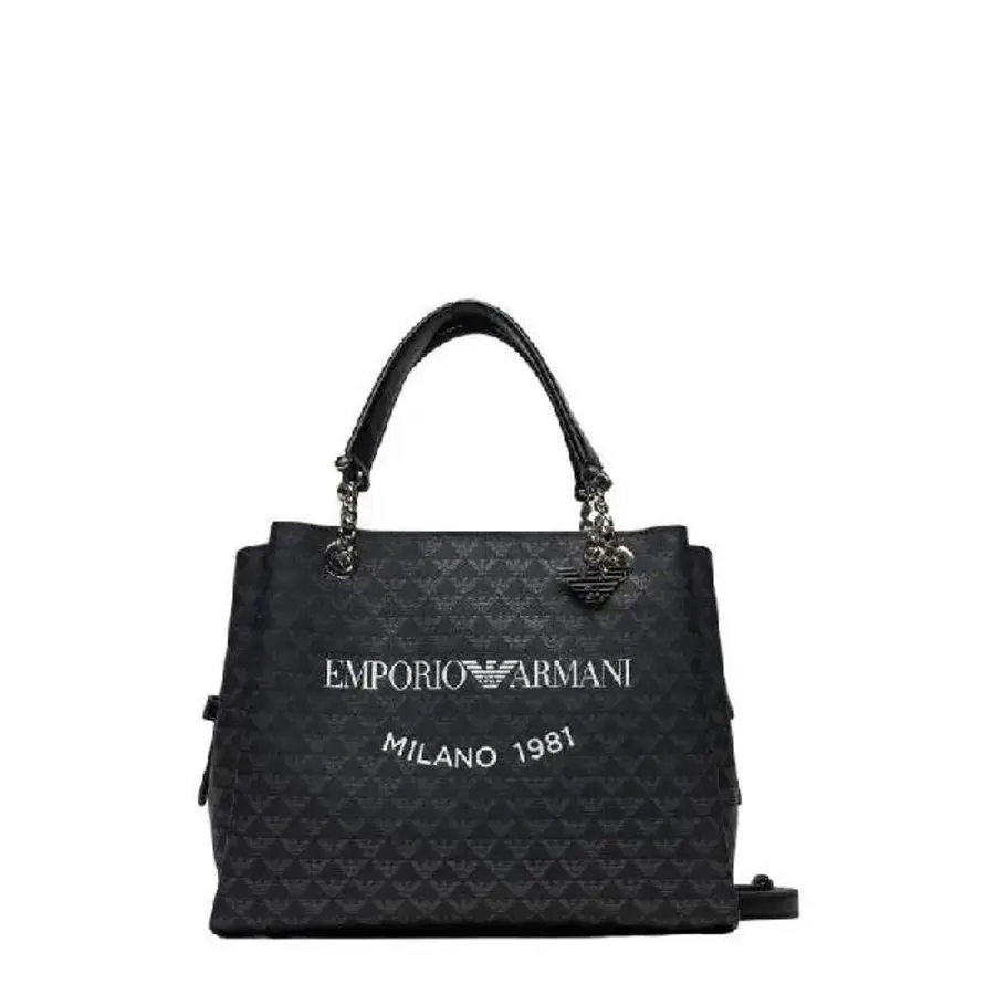 엠포리오 아르마니 엠포리오 밀라노 1981 로고 프린트 탑 핸들 백 Y3D159YWS0E 86284 TP9349037_이미지