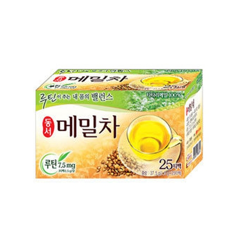 동서식품 메밀차 티백 25티백 (1개)