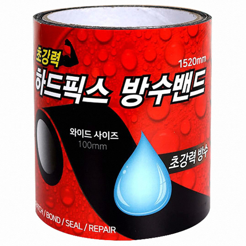 리빙홈데코 초강력 하드픽스 방수밴드 100mm x 1.52m