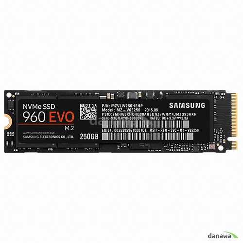 삼성전자 960 EVO M.2 NVMe (250GB)_이미지