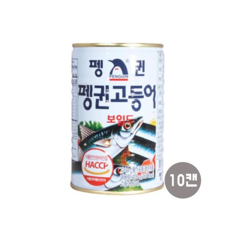 펭귄 고등어 400g (10개)