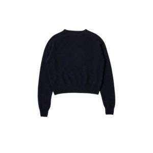  마가렛호웰 MARGARET HOWELL SHORT CLASSIC CREW NECK DARK NAVY TWIST WOKN0448A24E..