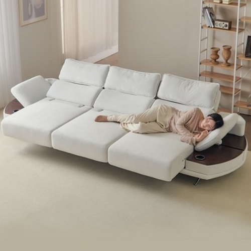 퍼니챗 제우스 모션 슬라이드 리클무빙 코모도 패브릭 소파 4인용 (일반형)