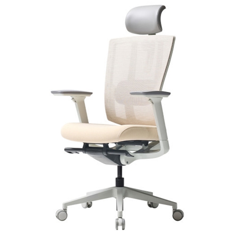 듀오백 브라보 프리미엄 BRP-200CW 메쉬 컴퓨터 책상 의자