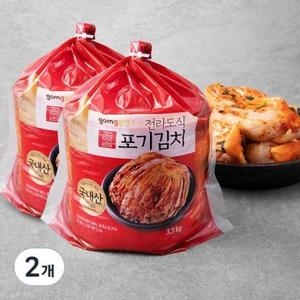 곰곰 전라도식 포기김치 냉장 (3.3kg,2개)