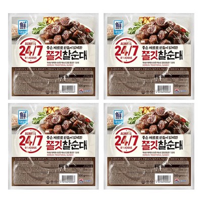 사조대림 대림선 쫄깃 찰순대 500g (4개)