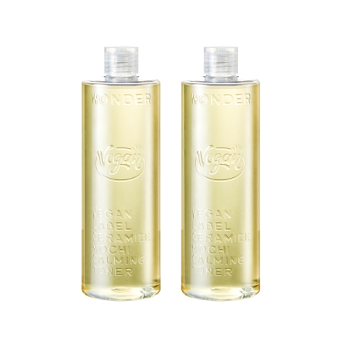 토니모리 원더 비건 라벨 세라마이드 모찌 진정 토너 500ml (2개)_이미지