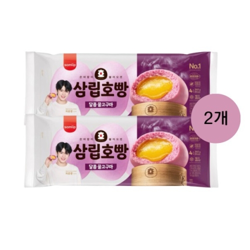 SPC삼립 꿀고구마호빵 4개입 2봉 360g