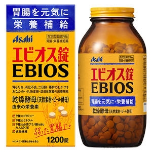 아사히 맥주 효모 에비오스 1200정 (2개)_이미지