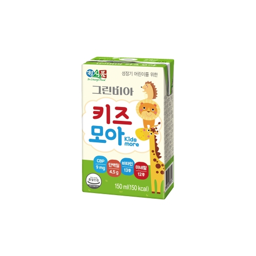 정식품 그린비아 키즈모아 150ml (54개)_이미지