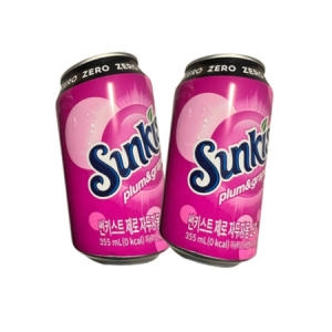 썬키스트 제로 자두자몽 소다 355ml
