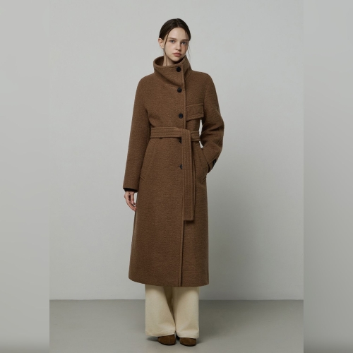 잇미샤 하이넥 싱글브레스티드 울 코트 ITPCWHC710_이미지