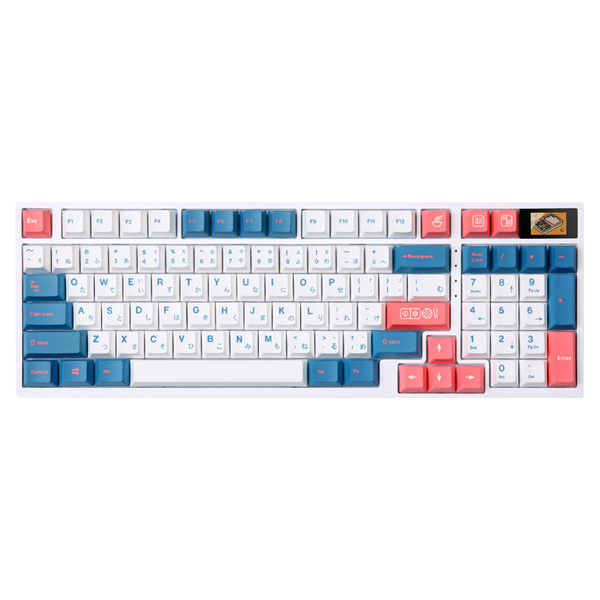 닌자96PRO 유무선 수제풀윤활 기계식 화이트