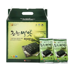 우체국쇼핑 광천별맛김 파래식탁15봉 3박스