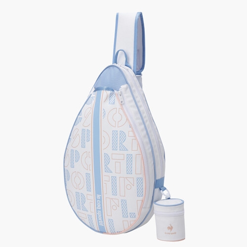 르꼬끄스포르티브 패턴 라켓백 레드 QP223TBG43