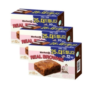 오리온 마켓오 리얼브라우니 240g X 3개_이미지