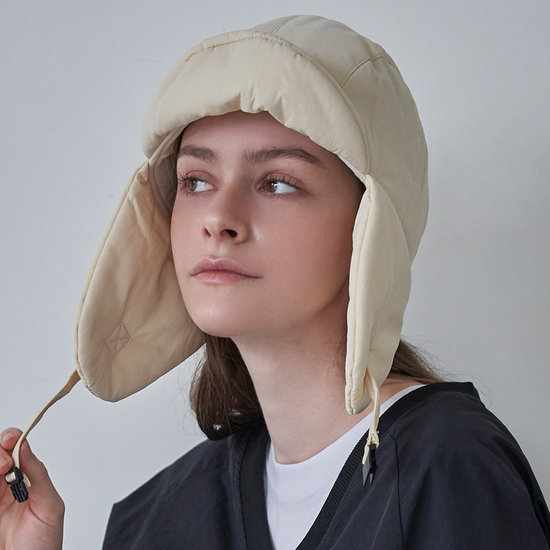 미쥬 르니앤맥코이 윈터 밀크 패딩 이어머프 모자 FM12AM100L