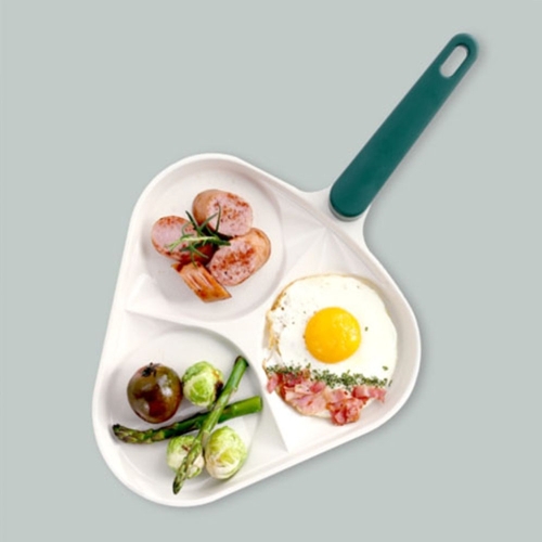  까사밀라 버디그리스 IH 3구 에그팬 [28cm]