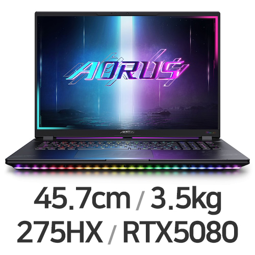 GIGABYTE AORUS MASTER 18 BYHC5 WIN11 128GB램 (SSD 5TB)_이미지