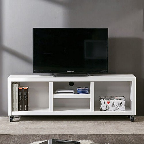 퍼스웰 이동식 바퀴형 1단 거실장 1200_이미지