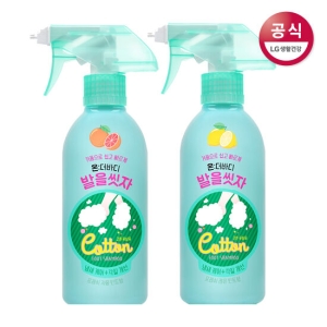 온더바디 발을씻자 코튼 풋샴푸 프레쉬 레몬민트 385ml (8개)_이미지