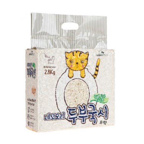 네꼬모리 두부국시 극세입자 무향 2.8kg (3개)_이미지