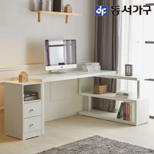 동서가구 솔트 리딩스 서랍형 책장 책상  (1600x550)_이미지