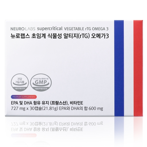 비오팜 뉴로랩스 초임계 식물성 알티지 오메가3 30캡슐