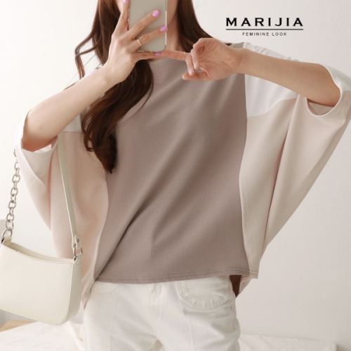 기타 패플 마리지아MARIJIA 커리어 콤비 가오리 블라우스_MBLA5101_이미지