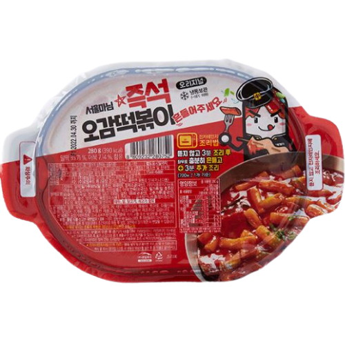로뎀푸드 서울마님 즉석 오감떡볶이 오리지널 280g이미지입니다. 누르면 해당 게시물로 새창이동합니다.