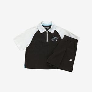  뉴발란스키즈 소매배색 반팔셋업 (NK9YFB205U)