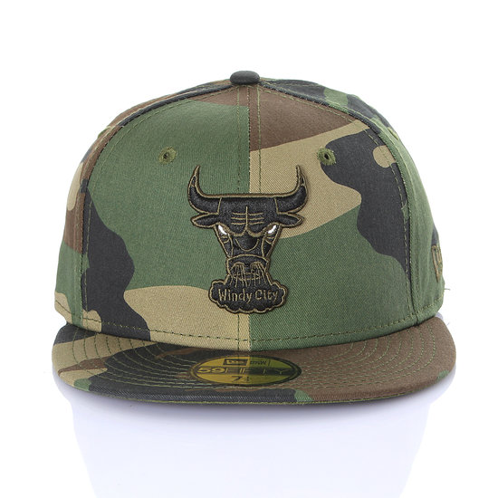 NBA 5950 WODDLAND CAMO CAP N145AP718P