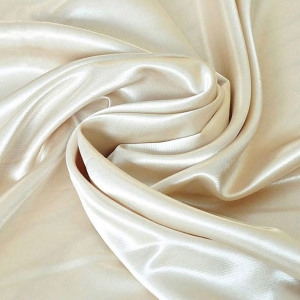 데코탑 크림 공단 원단 천 샤무즈 샤틴 아이보리 실크 광택 대폭 새틴 테이블 배경 파티 돌상 백일상 매대_이미지